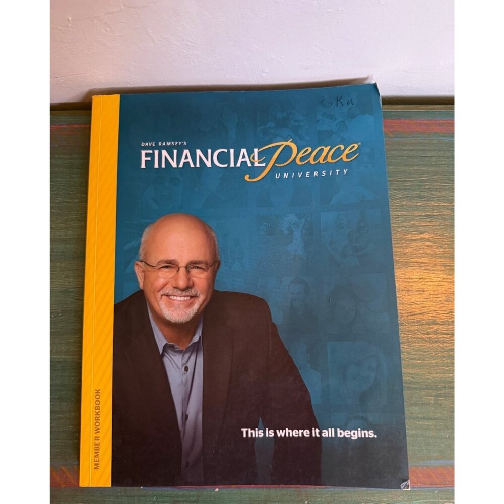 Dave Ramsey's Financial Peace University Audio CD Library Disc set with workbook